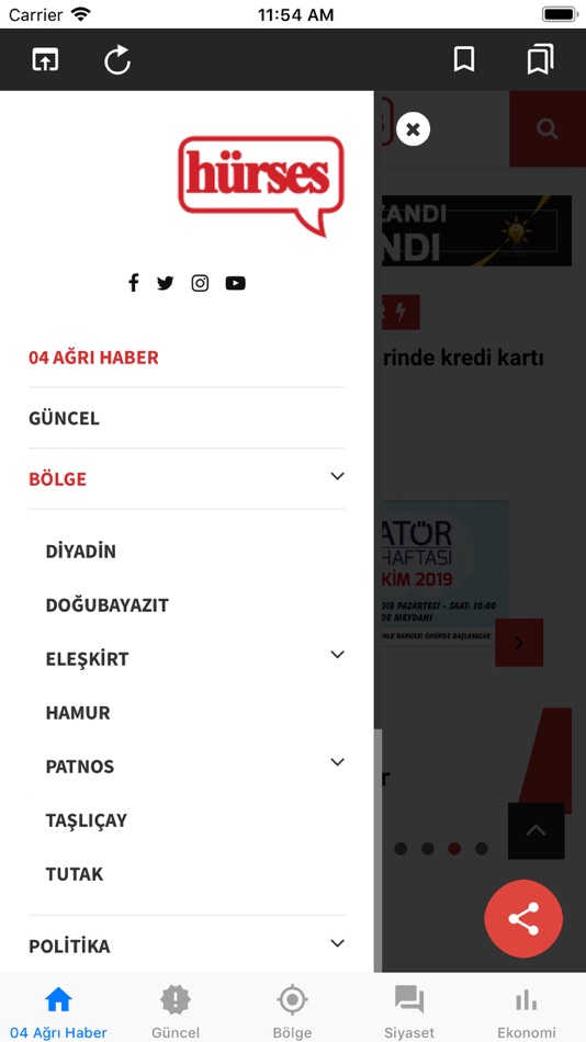 Ağrı Hürses Gazetesi - 1.0.0 - (iOS)