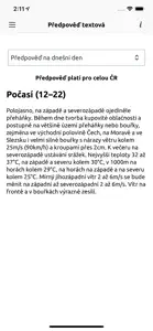 ČHMÚ screenshot #1 for iPhone