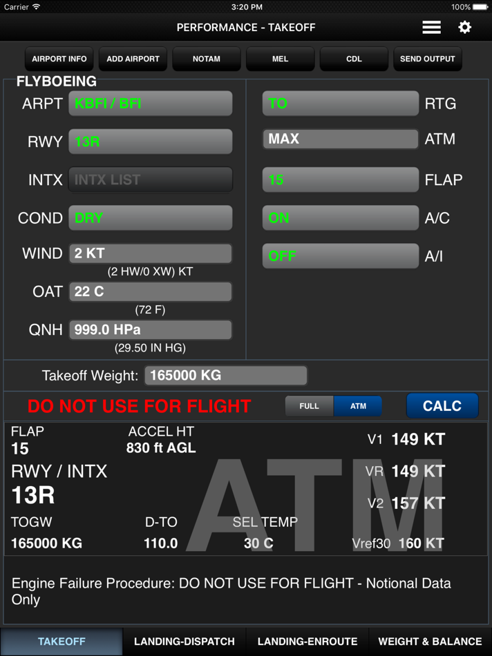 Onboard Performance Tool (iOS) Podle: The Boeing Company Onboard Performance Tool (iOS) Podle: The Boeing Company
