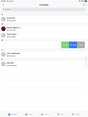 App screenshot