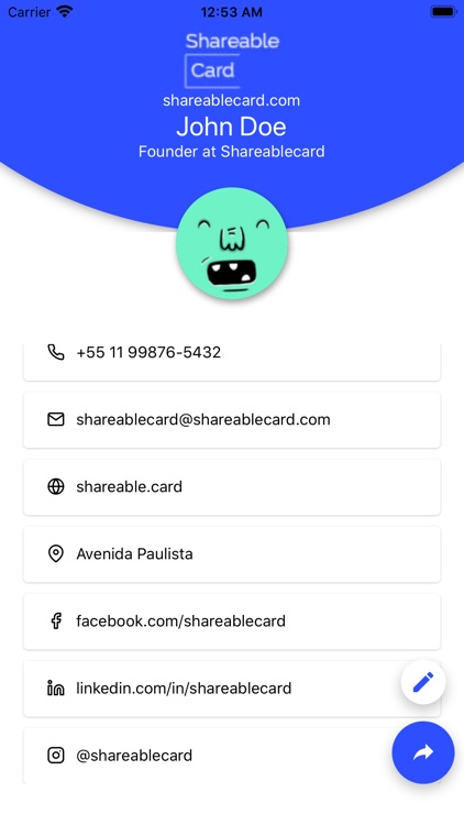 Shareable Card screenshot-4