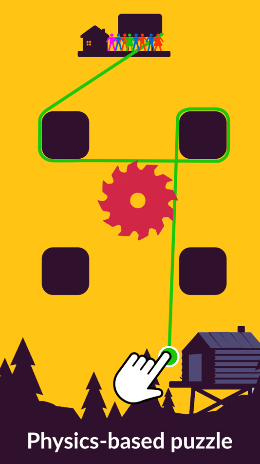 #1. Zipline Valley (iOS) By: Dalak Games