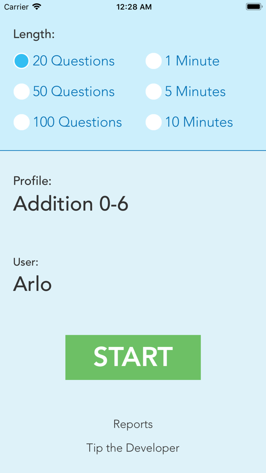 #1. Math Timer (iOS) By: Arlo Leach
