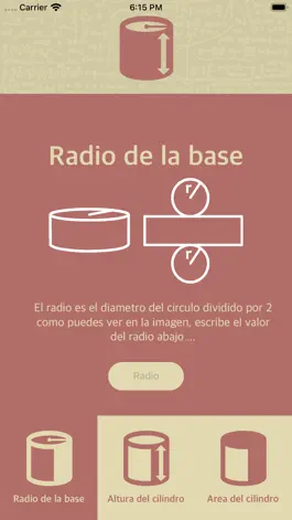 Game screenshot Calcular Superficie Cilindro mod apk