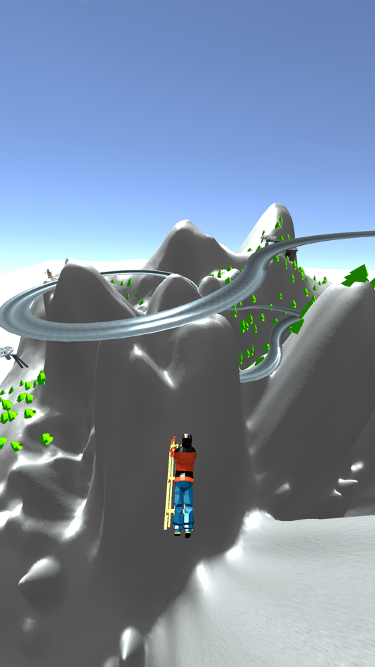 #2. Snow Race! (iOS) 由: SDP Games SAS