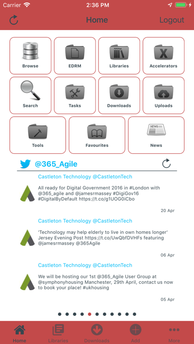 How to cancel & delete Castleton Mobile App from iphone & ipad 1