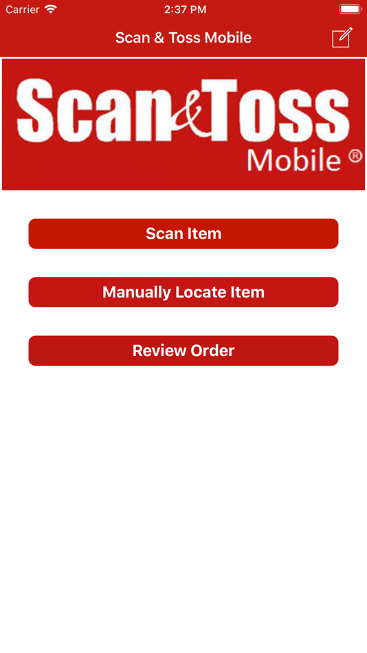 #1. Scan & Toss Mobile (iOS) 由: American Associated Pharmacies