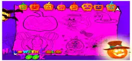 Game screenshot Halloween Coloring Pages Game hack