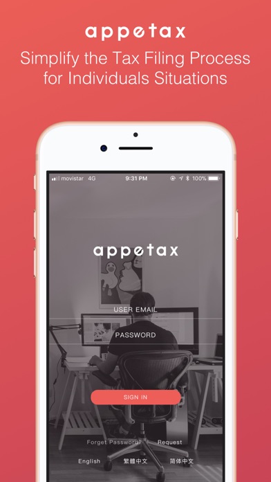Screenshot #1 pour Appetax - A Tax Report Helper