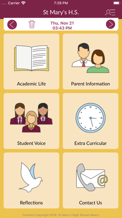 St Mary's High School Screenshot