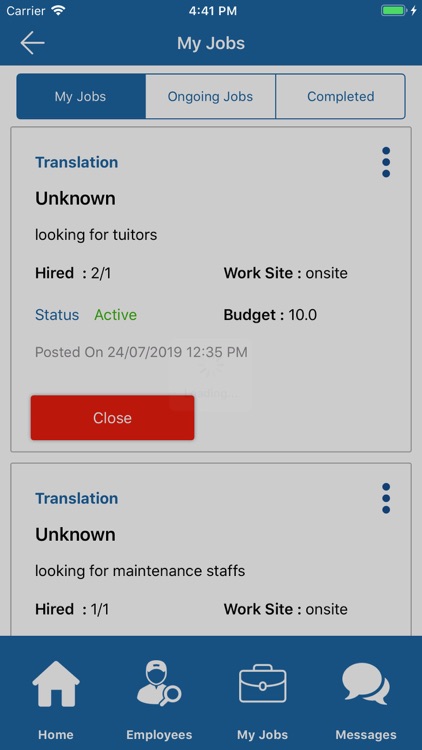 Babkrim Employer screenshot-4