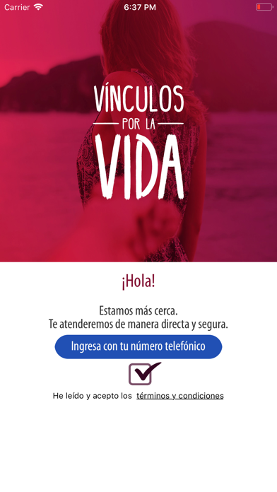 Screenshot #2 pour Vinculos por la vida
