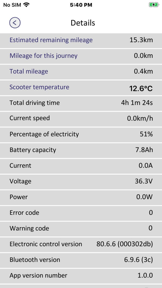 SENCOR SCOOTER screenshot