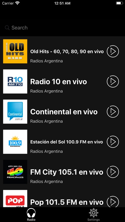 Radios Argentinas en Vivo by Hicham Hajaj