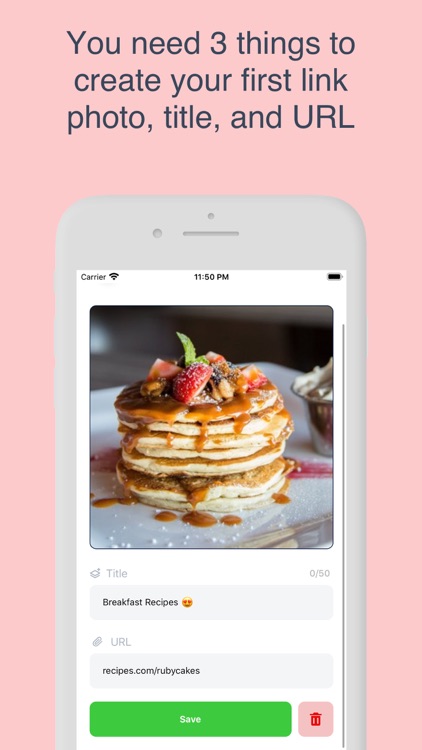 Gimmme - Bio link sharing tool