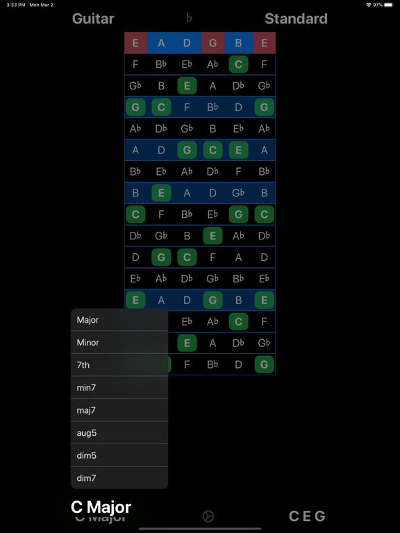 Chordial iPad screenshot 4 - Music app