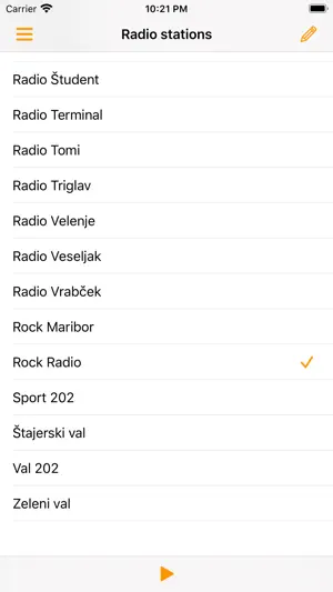 SloRadio screenshot 1