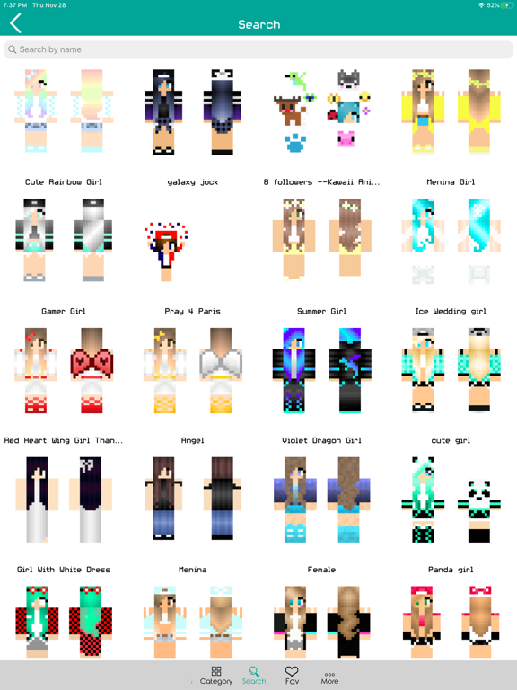Screenshot #4 pour Girl Skins for Minecraft PE !!