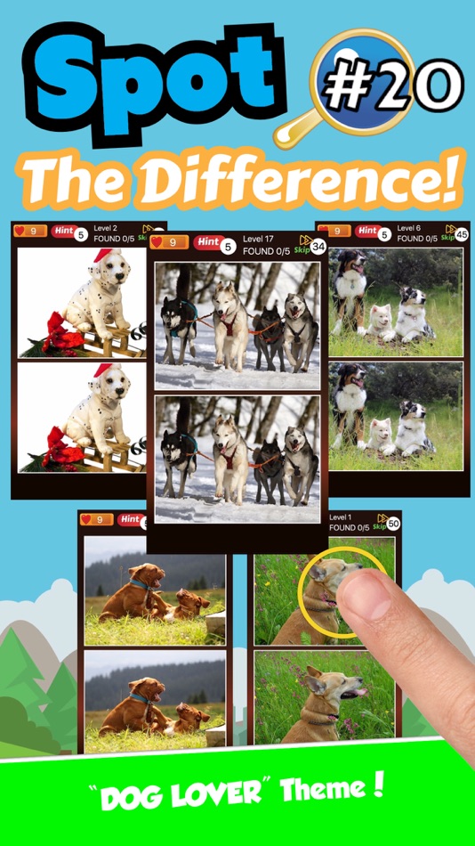 #1. Find Spot The Differences (iOS) By: JIRAPAS TONGTHONG