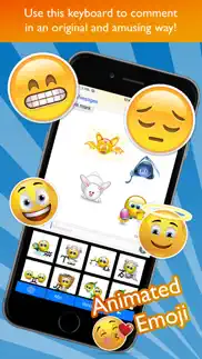 animated emoji keyboard iphone screenshot 1