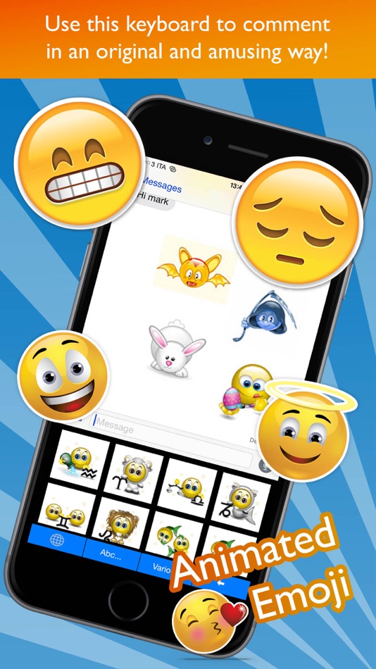 Animated Emoji Keyboard - 1.9 - (iOS)