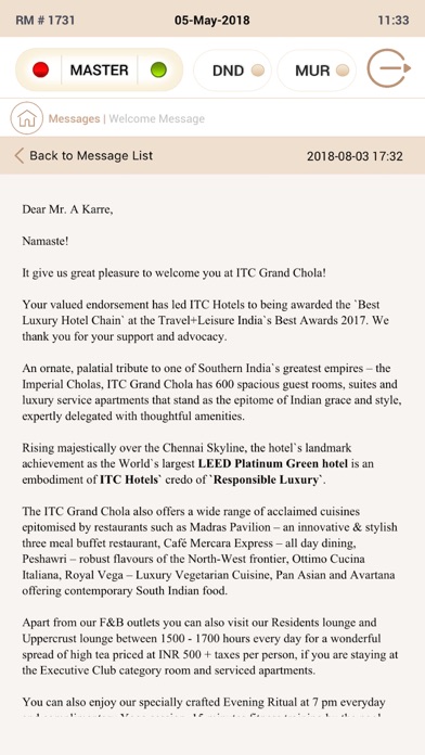 ITC Hotels screenshot 4