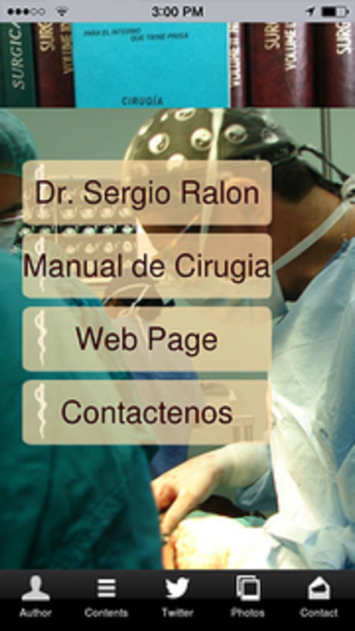Screenshot #1 pour Cirugia Manual