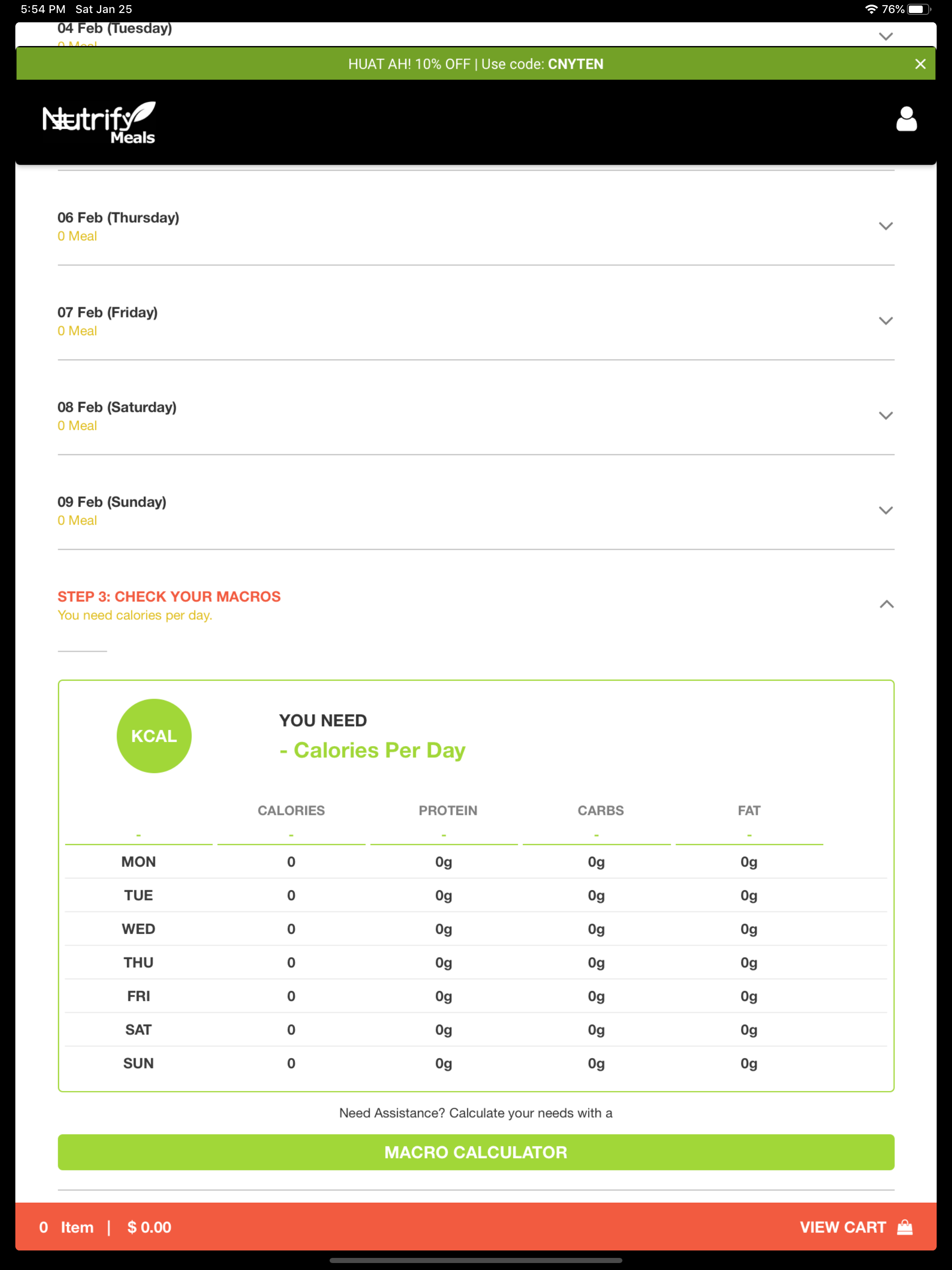 Nutrify Meals