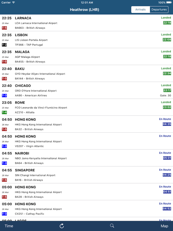 Screenshot #4 pour JFK Airport Flight Information