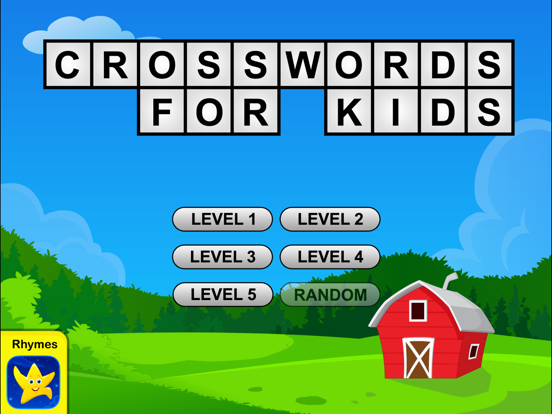 Screenshot #1 for Crossword Puzzle Game For Kids