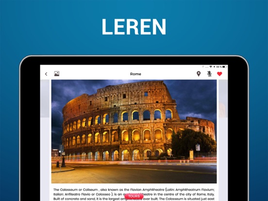 Rome Reisgids Offline iPad app afbeelding 5