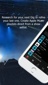 Setlist Carrot - Setlist.fm screenshot