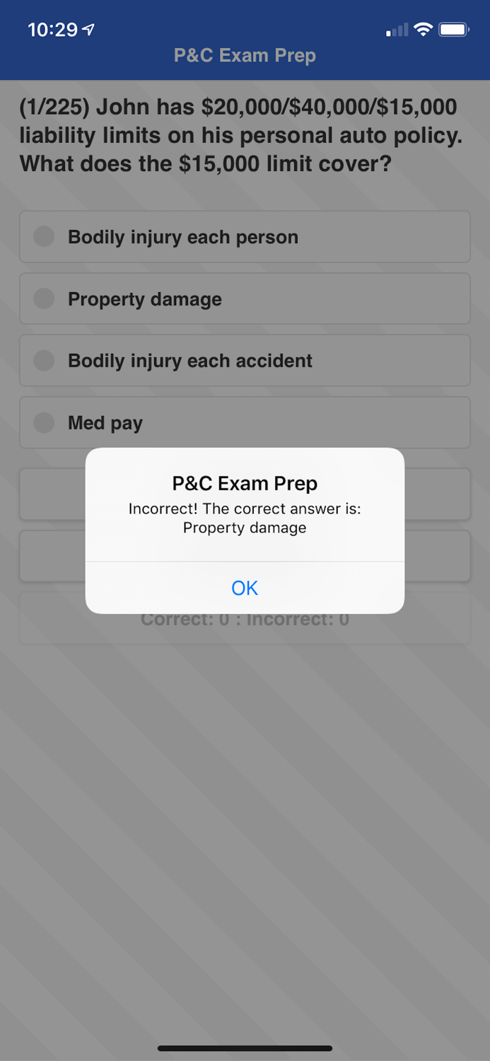 Property and Casualty Agent Exam