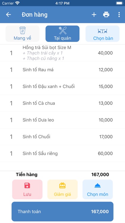 Suno F&B Gọi món screenshot-3