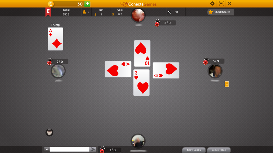 #4. Tarneeb by ConectaGames (iOS) بواسطة: Web2mil S.A.