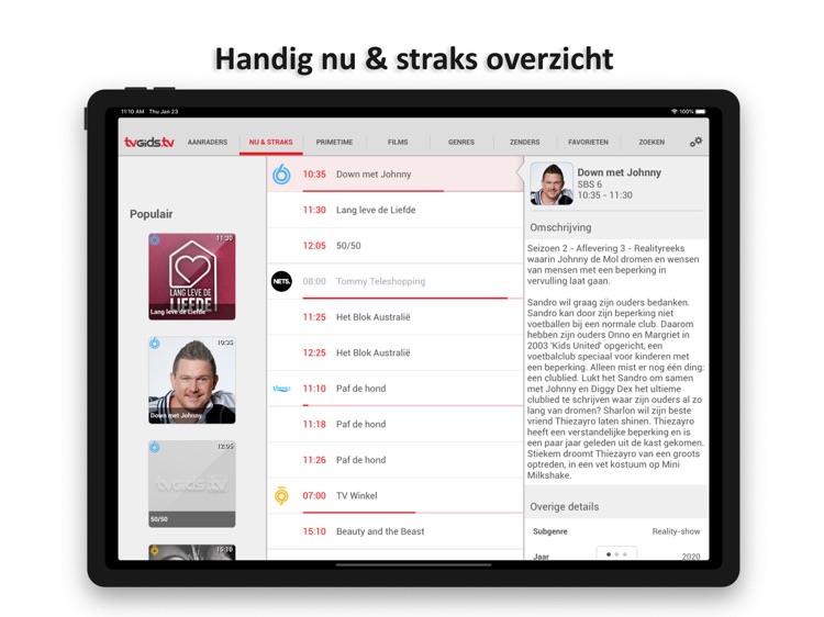 TVGiDS.tv Pro 1.0 voor iPad
