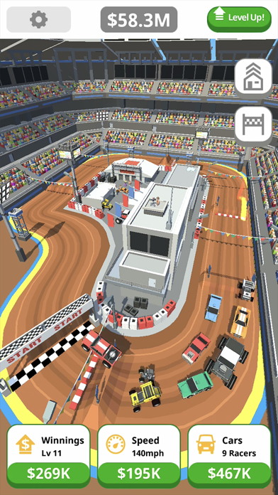 Idle Tap Racing: Tycoon Game Screenshot