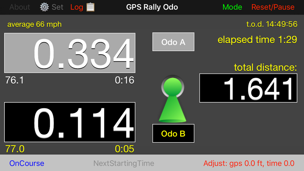GPS Rally Odometer Download App for iPhone - STEPrimo.com