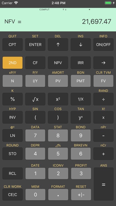 BA Plus Pro Calculator screenshot 2