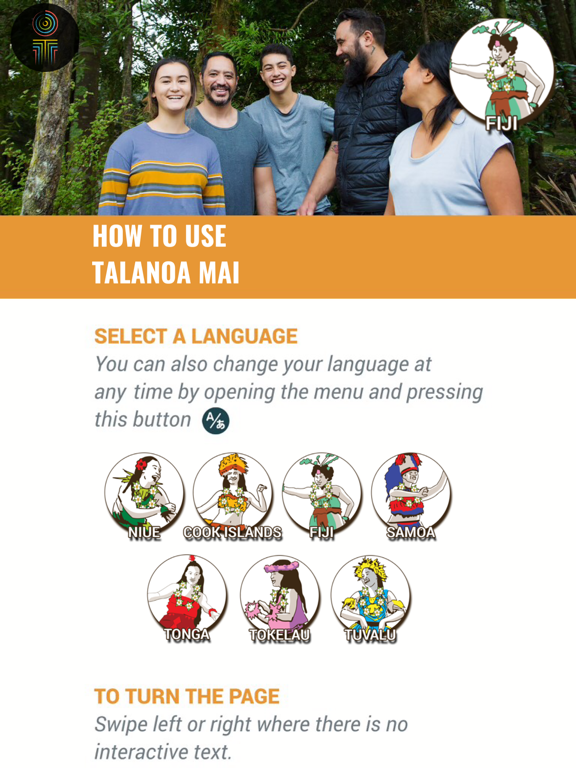 Talanoa Mai iPad screenshot 2 - Education app
