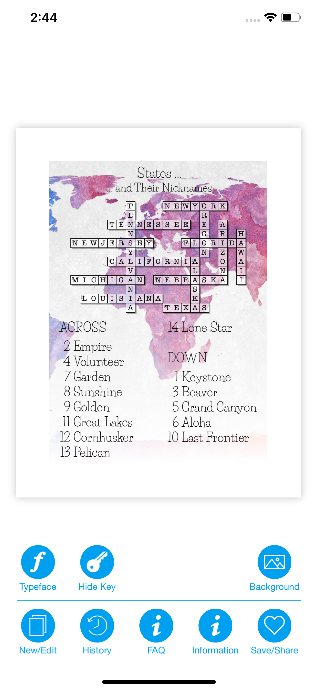 Crossword Puzzle Maker