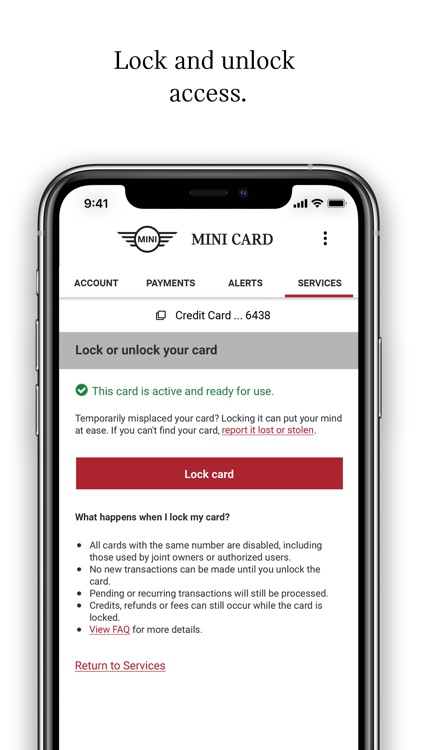 MINI Credit Card screenshot-5