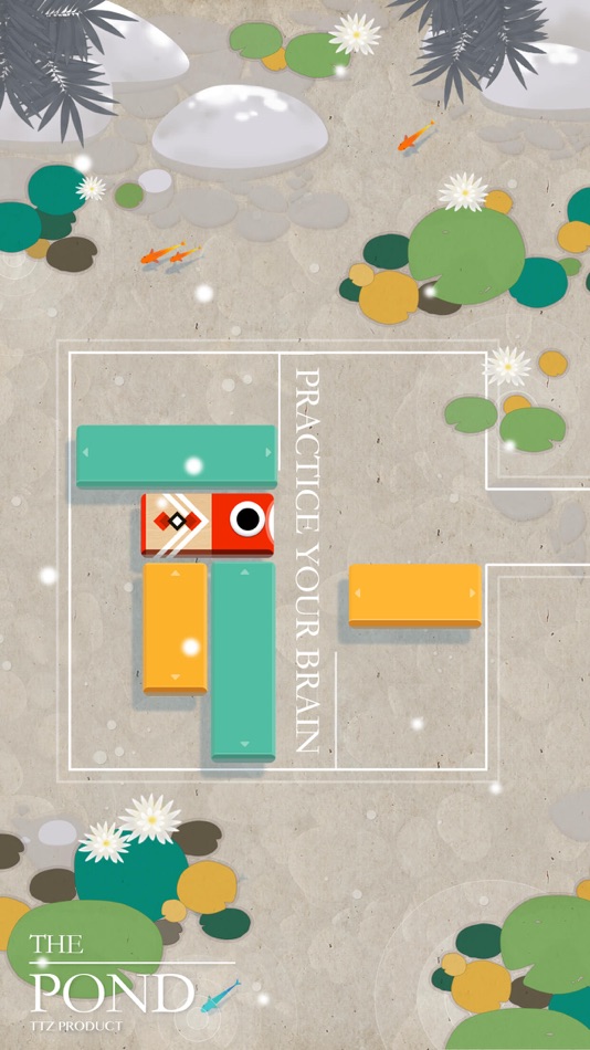 #2. Pond - save the little carp (iOS) 由: Longwind Studio