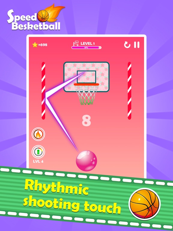 Screenshot #5 pour Speed Basketball