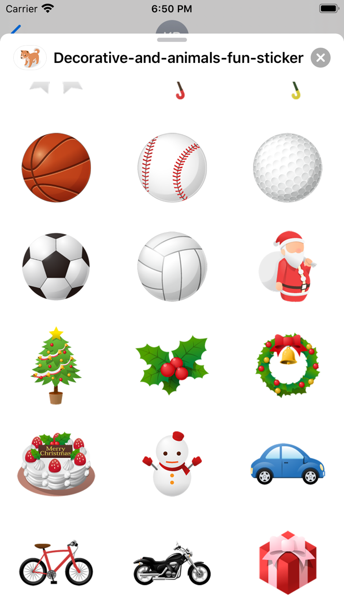 装饰和动物贴纸的乐趣