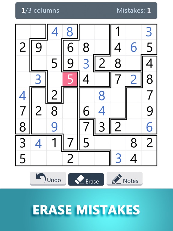 Microsoft Sudoku iPad screenshot 8 - Games app