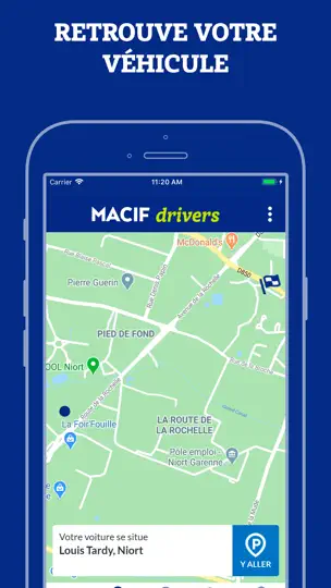 Capture d'écran de MACIF Drivers sur iPhone 3
