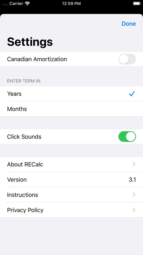 RECalc Mortgage Calculator