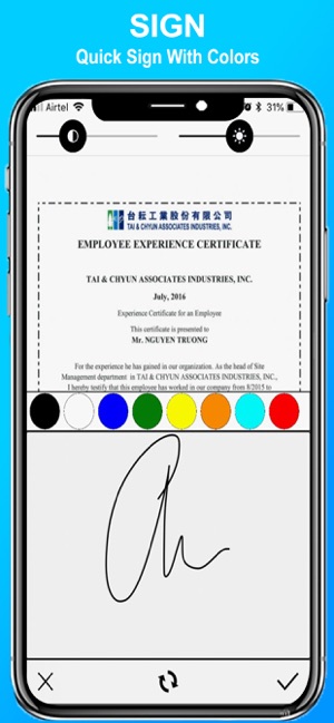 Quick Sign: Scan & Fill Docs