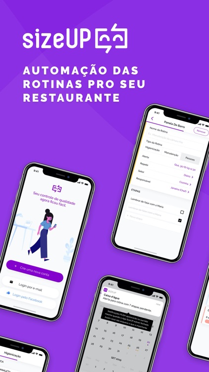 SizeUP - App para Qualidade